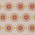 Tapet - Sanderson Sojourn Wallpaper Starla Lime/Cerise