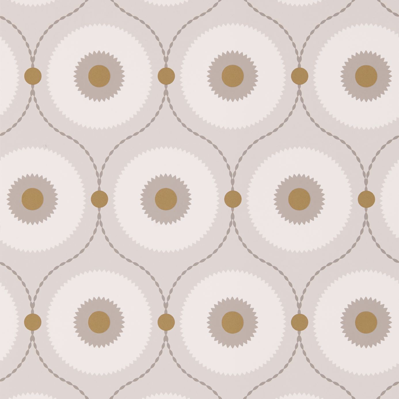 Tapet - Sanderson Sojourn Wallpaper Starla Soft Grey/Ivory