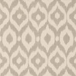 Wallpaper – Sanderson – Sojourn Wallpaper – Surin – Grey/Linen