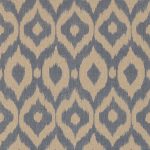 Tapet – Sanderson – Sojourn Wallpaper – Surin – Indigo/Canvas