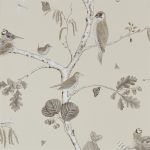 Tapet – Sanderson – Woodland Walk- Woodland Chorus – Sepia/Neutral