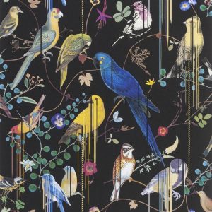 Tapet Christian Lacroix Histoires Naturelles Wallpaper Birds Sinfonia Crepuscule