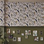 Tapet Christian Lacroix Histoires Naturelles Wallpaper Birds Sinfonia Cuivre