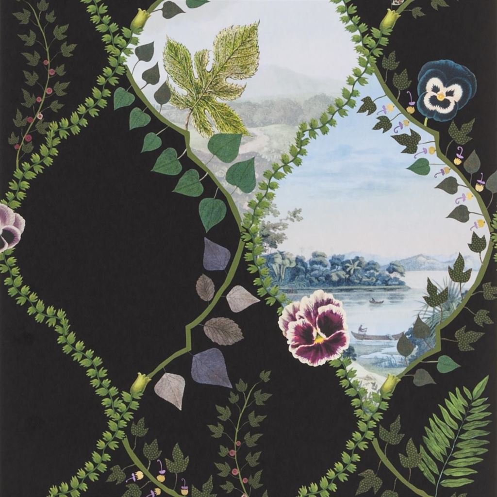 Tapet Christian Lacroix Histoires Naturelles Wallpaper Coup de Vent Crepuscule