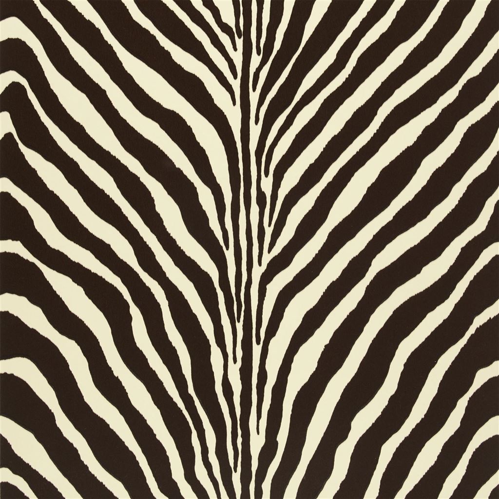 Tapet Ralph Lauren Signature Penthouse Suite Wallpaper Bartlett Zebra Chocolate