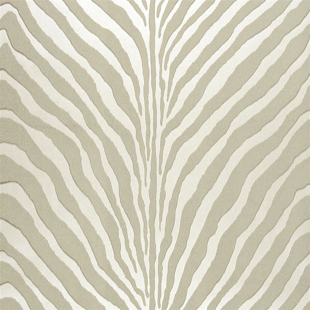 Wallpaper Ralph Lauren Signature Penthouse Suite Wallpaper Bartlett Zebra Pearl Grey