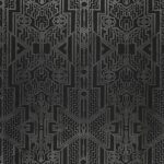 Wallpaper – Ralph Lauren – BRANDT GEOMETRIC – Charcoal