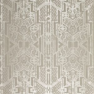 Tapet Ralph Lauren Signature Penthouse Suite Wallpaper Brandt Geometric Pearl Grey