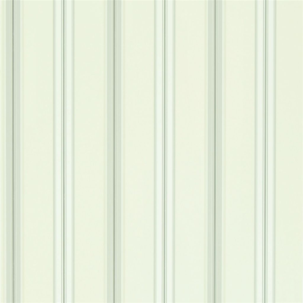 Tapet Ralph Lauren Signature Papers III Wallpaper Dunston Stripe - Platinum