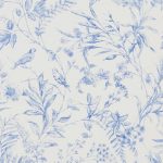 Tapet Ralph Lauren Signature Florals Wallpaper FERN TOILE - BLUEBELL