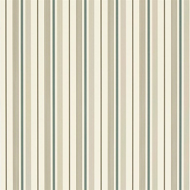 Tapet Ralph Lauren Signature Papers III Wallpaper Gable Stripe - French Blue