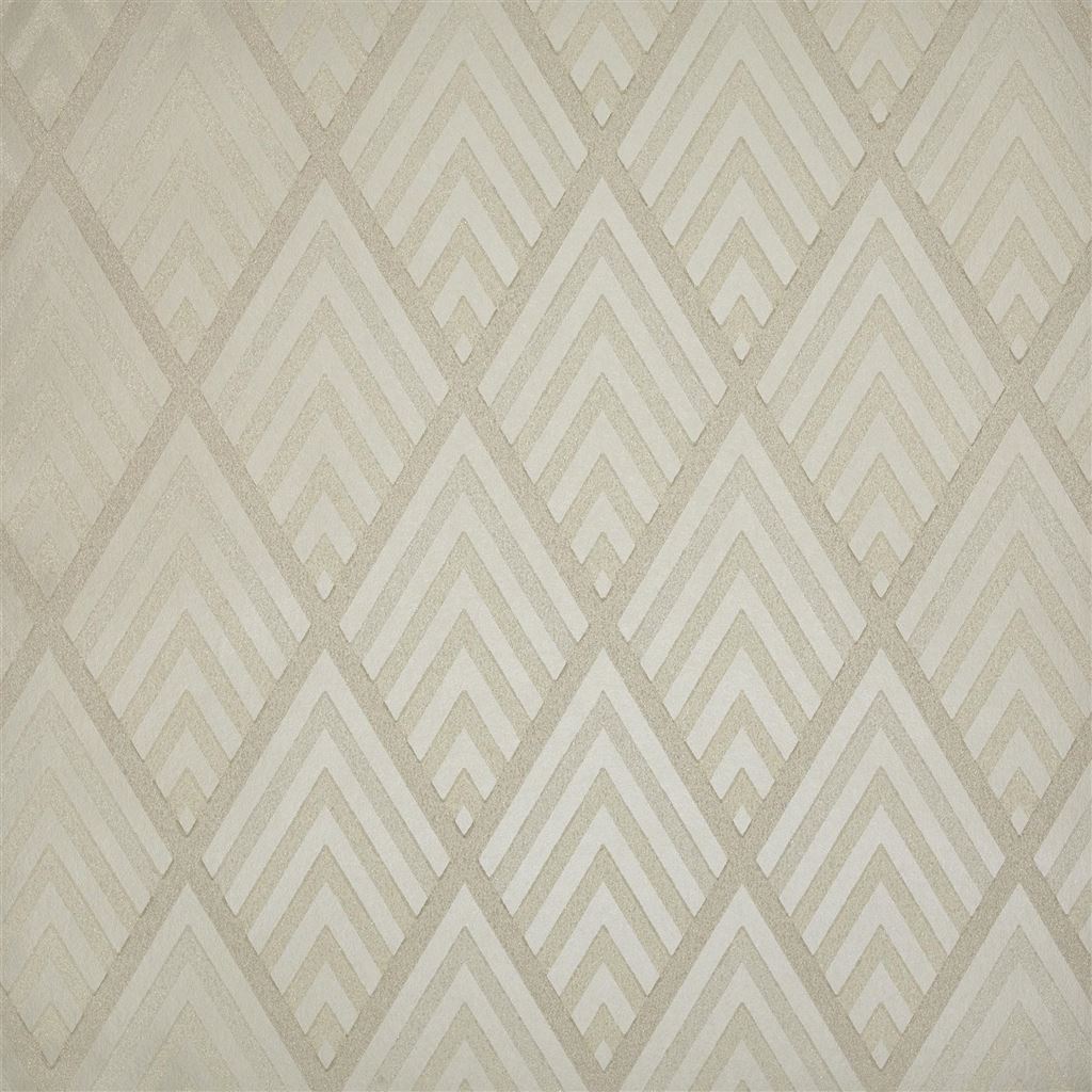Wallpaper Ralph Lauren Signature Penthouse Suite Wallpaper Jazz Age Geometric Cream