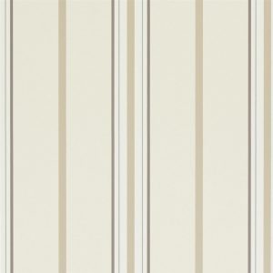 Wallpaper Ralph Lauren Signature Stripes and Plaids WALLPAPER MARDEN STRIPE - WHITE / TAN