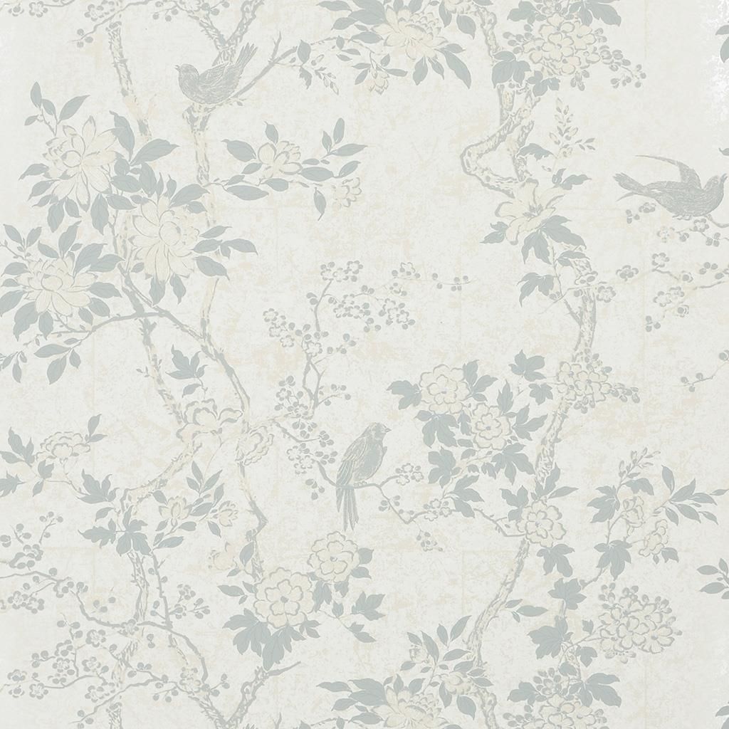 Wallpaper Ralph Lauren Signature Papers III Wallpaper Marlowe Floral - Dove