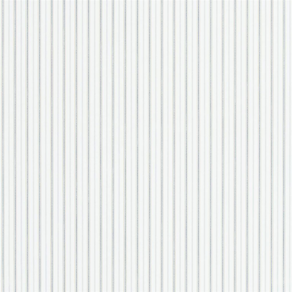 Wallpaper Ralph Lauren Signature Papers WALLPAPER Marrifield Stripe - Blue / Linen