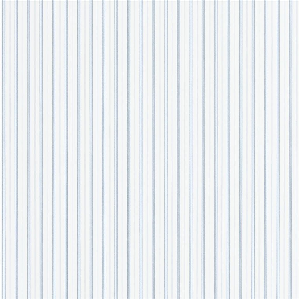 Wallpaper Ralph Lauren Signature Papers III Wallpaper Marrifield Stripe - Denim