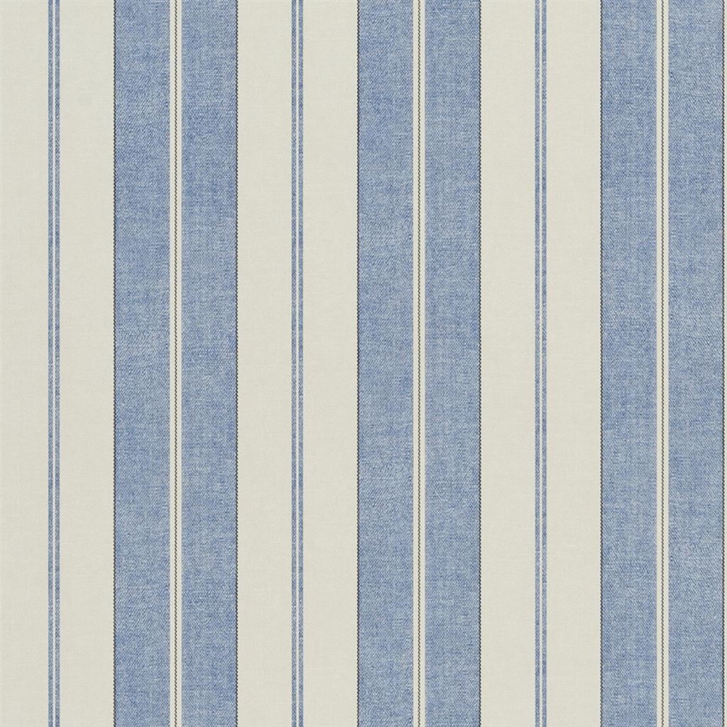 Tapet Ralph Lauren Signature Loft Wallpaper Monteagle Stripe Indigo