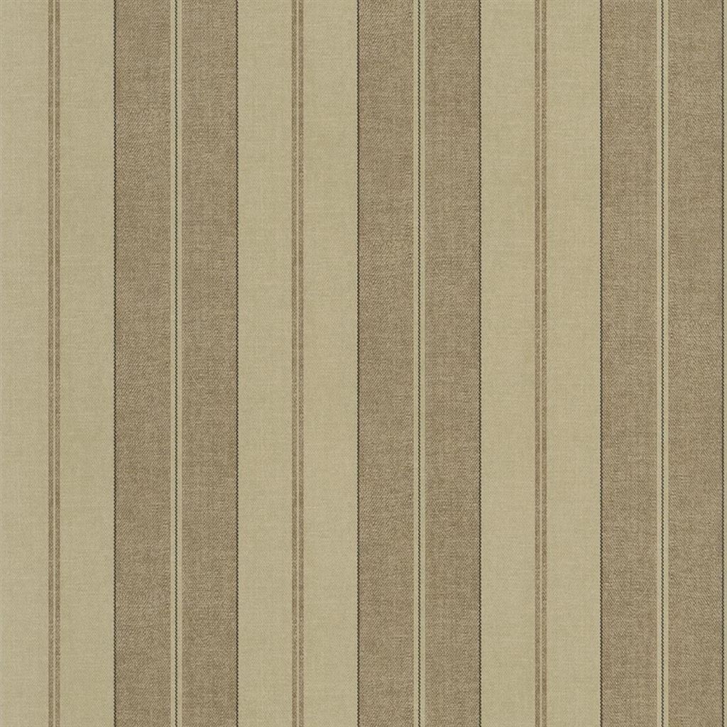 Tapet Ralph Lauren Signature Loft Wallpaper Monteagle Stripe Tobacco