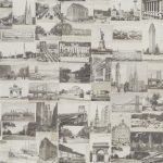 Wallpaper – Ralph Lauren – NEW YORK POSTCARD – Stone