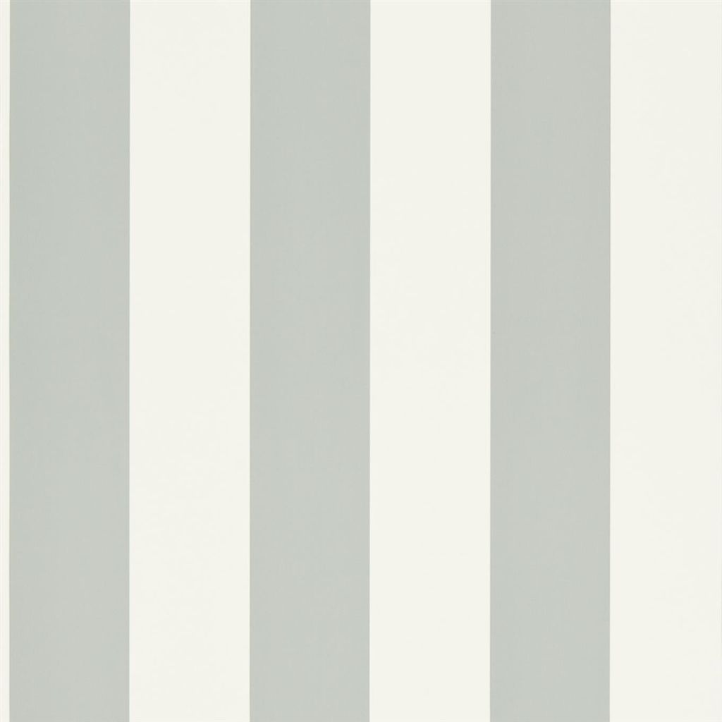 Tapet Ralph Lauren Signature Papers II WALLPAPER Spalding Stripe - White / Dove