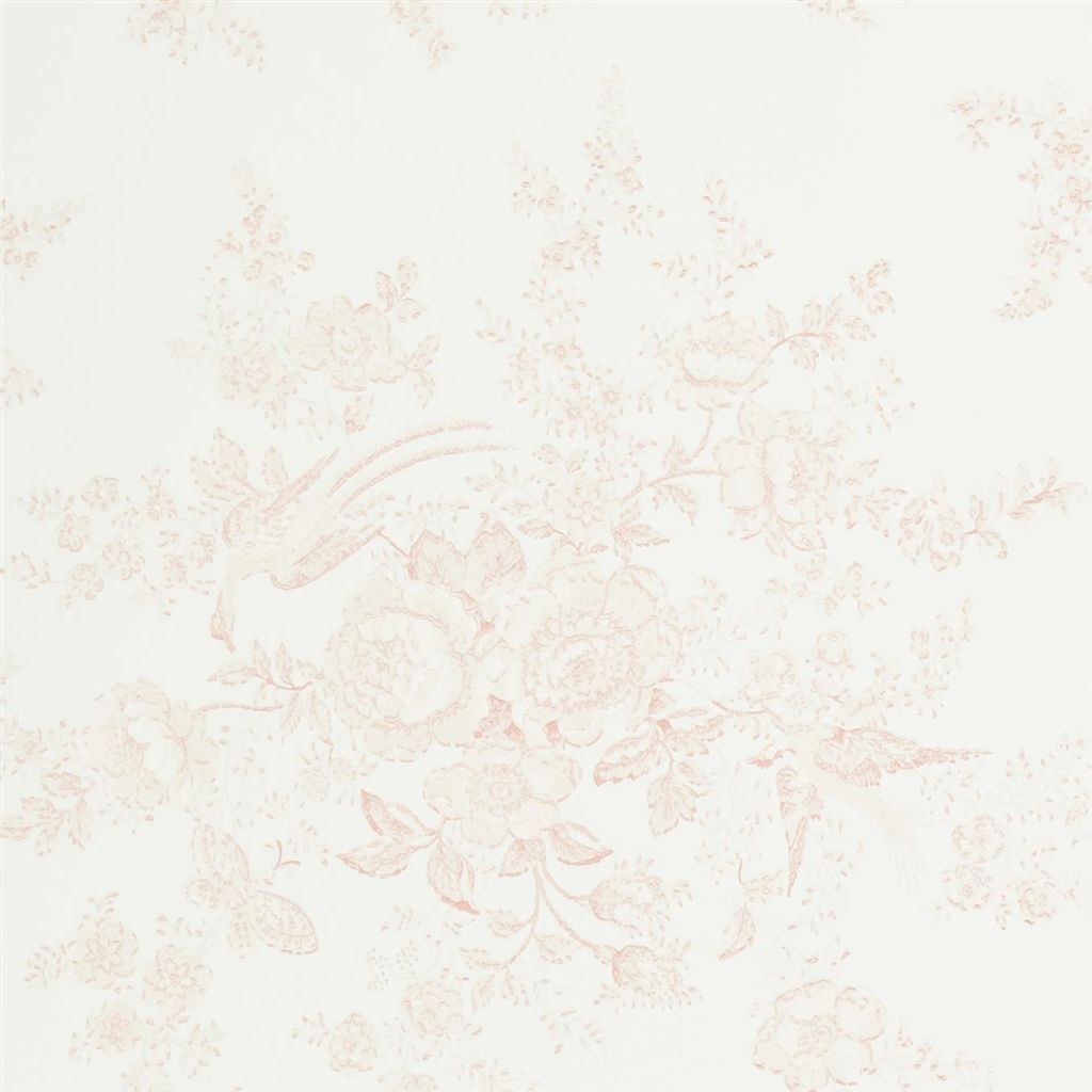 Tapet Ralph Lauren Signature Papers III Wallpaper Vintage Dauphine - Petal Pink