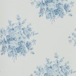 Tapet Ralph Lauren Signature Florals Wallpaper WAINSCOTT FLORAL - SKY