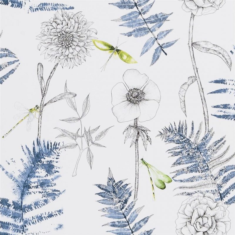 Tapet - Designers Guild - Majolica - Acanthus - Half drop - 53 cm x 10 m