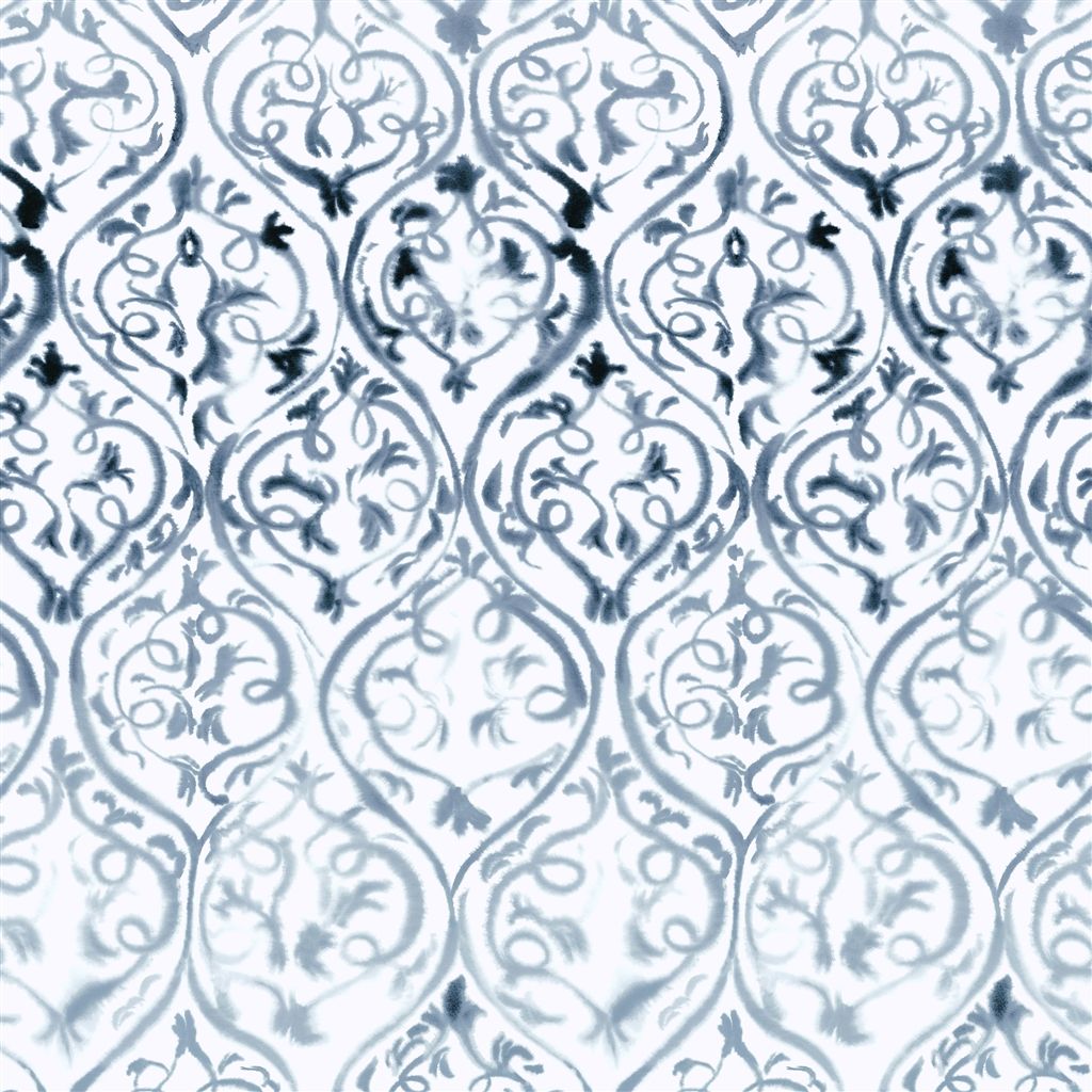 Wallpaper - Designers Guild - Majolica - Arabesque - Graphite - Matching set -