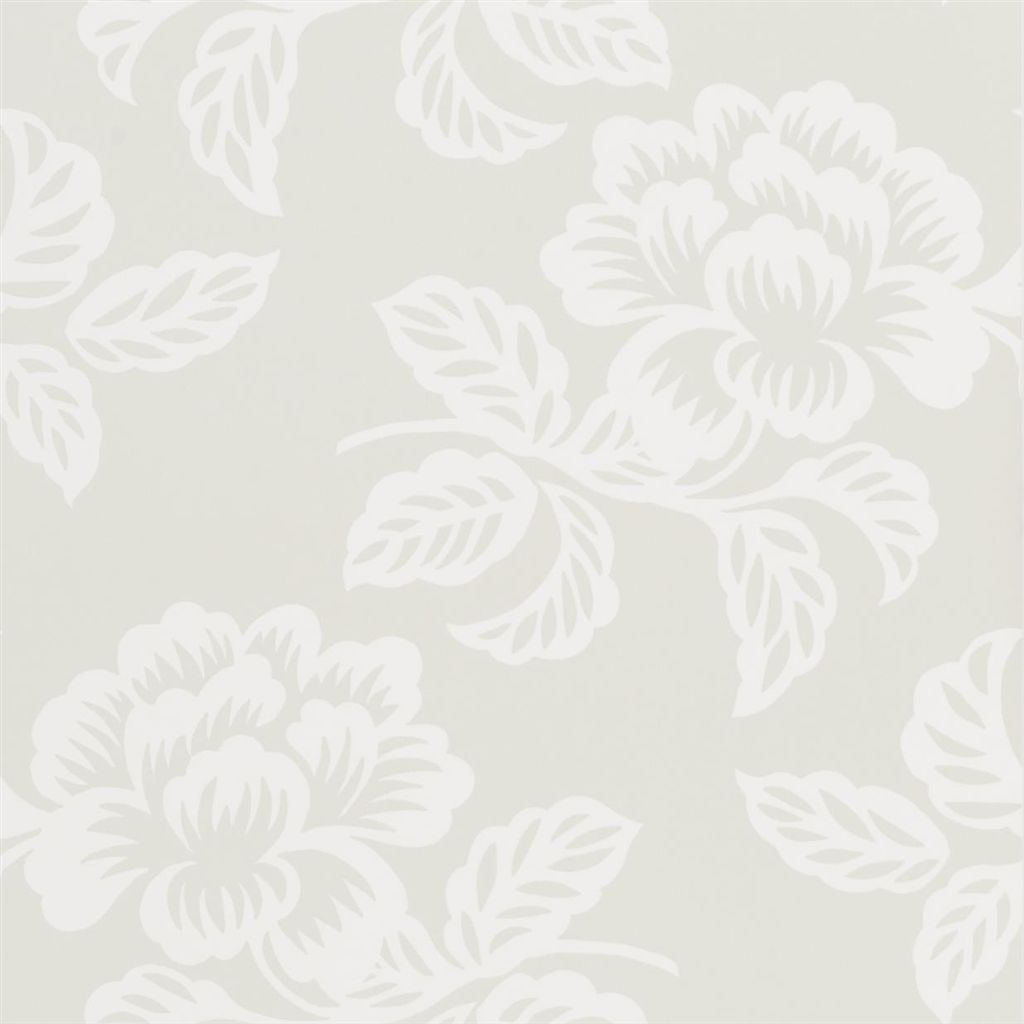 Wallpaper - Designers Guild - Majolica - Berettino - Celadon - Straight match - 53 cm x 10 m